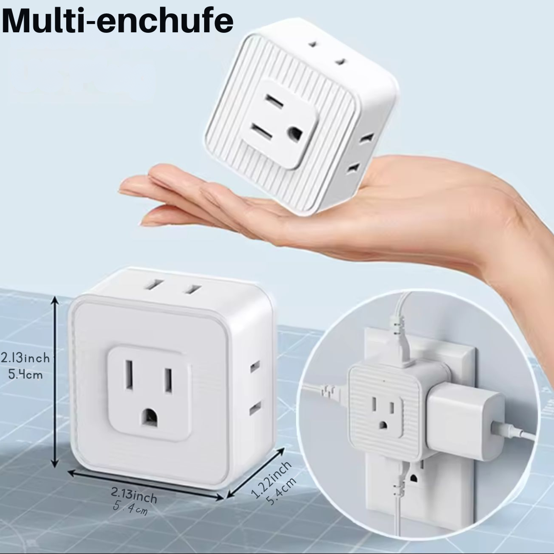 Multi-enchufe 5 en 1